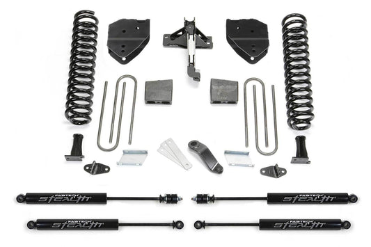 6" BASIC SYS W/STEALTH 17-19 FORD F250/F350 4WD DIESEL - 6" BASIC SYS W/STEAL - Fabtech - Texas Complete Truck Center