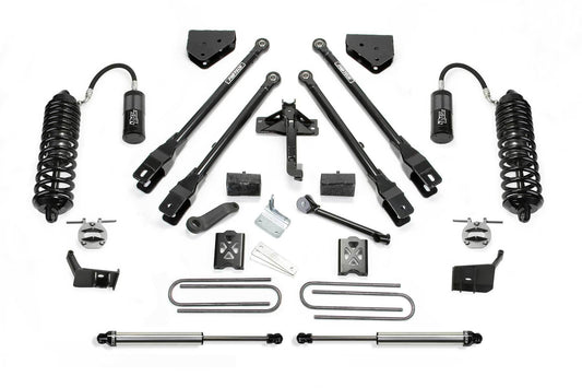 4" 4LINK SYS W/ 4.0 & 2.25 11-16 FORD F250/F350 4WD - 4" 4LINK SYS W/ 4.0 - Fabtech - Texas Complete Truck Center