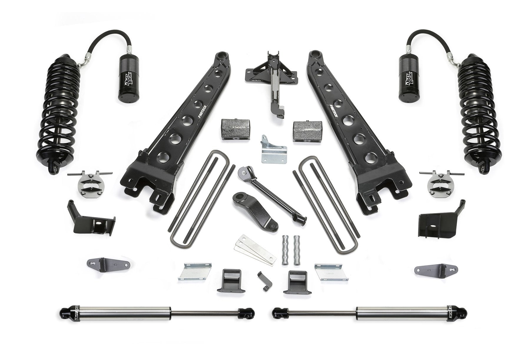 6" RAD ARM SYS W/ 4.0 R/R & 2.25 2011-16 FORD F350 4WD - 6" RAD ARM SYS W/ 4. - Fabtech - Texas Complete Truck Center