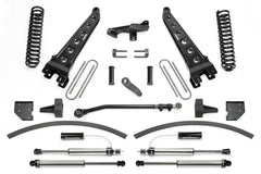 8" RAD ARM SYS W/COILS & DLSS RESI SHKS 17-19 FORD F250/F350 4WD DIESEL - 8" RAD ARM SYS W/COI - Fabtech - Texas Complete Truck Center