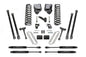 6" LONGARM KIT W/COILS & STEALTH 03-05 DODGE 2500 4WD W/ DIESEL & AUTO - 6" LONGARM KIT W/COI - Fabtech - Texas Complete Truck Center