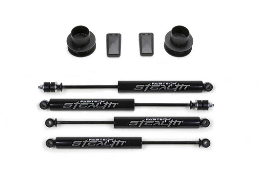 2.5" COIL SPCR KIT W/STEALTH 2013-18 RAM 3500 4WD W/FACTORY RADIUS ARMS - 2.5" COIL SPCR KIT W - Fabtech - Texas Complete Truck Center