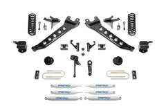 7" RADIUS ARM KIT W/ DUAL PERF SHKS 2013-18 RAM 3500 4WD - 7" RADIUS ARM KIT W/ - Fabtech - Texas Complete Truck Center