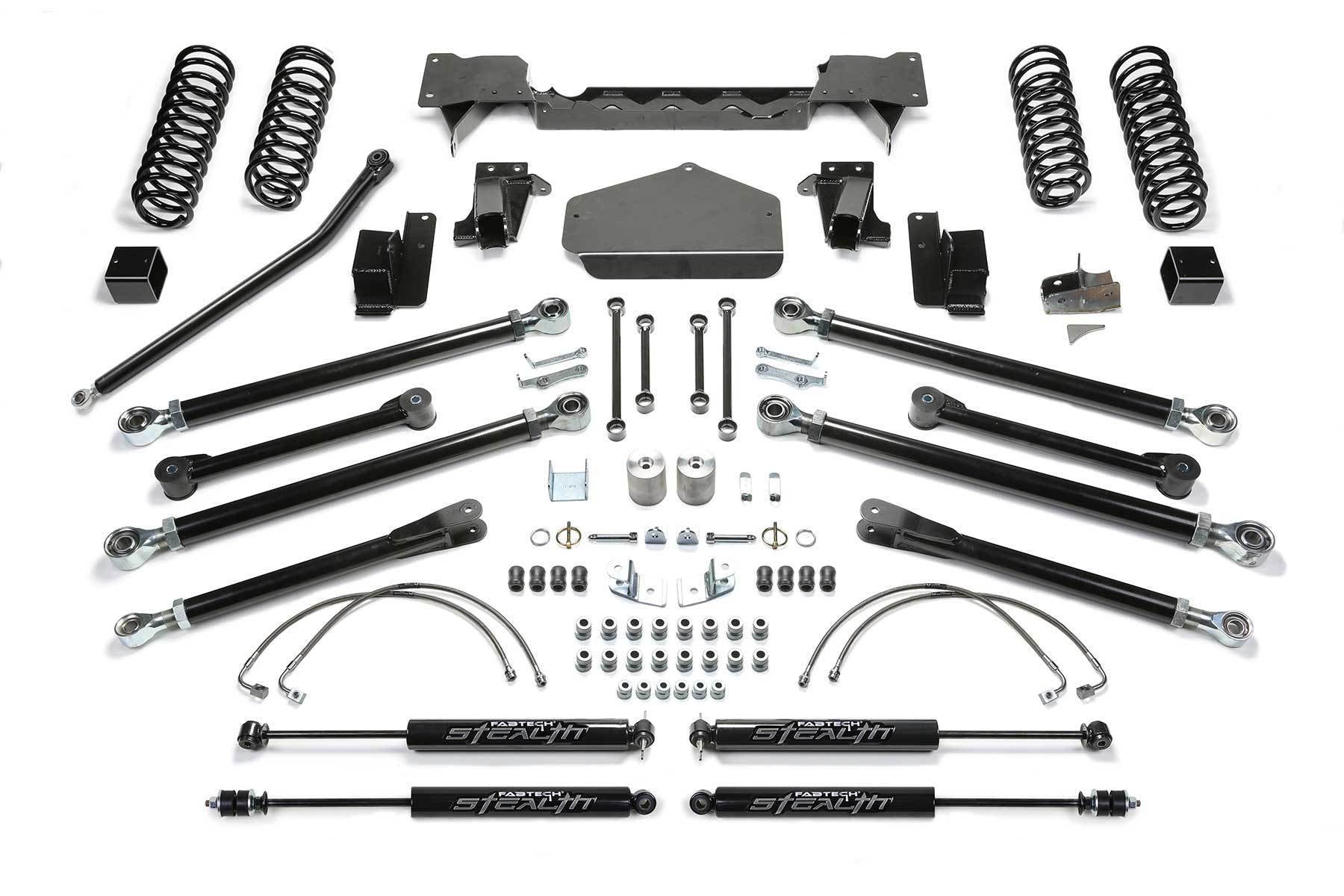 3" CRAWLER W/ STEALTH 2007-18 JEEP JK 2-DOOR - 3" CRAWLER W/ STEALT - Fabtech - Texas Complete Truck Center